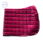 Fuchsia Saddle Pad and Bonnet set