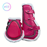 Fuchsia pink Boots Set