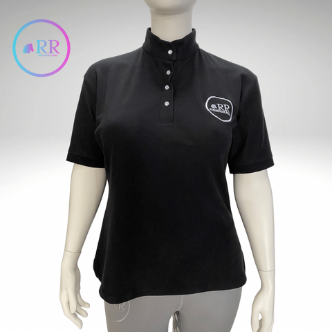 RR Equestrian Polo Shirt Black